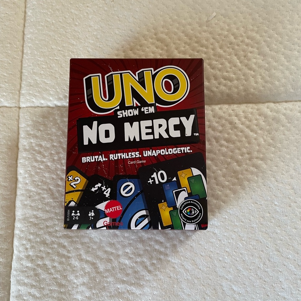 UNO No Mercy Card Game